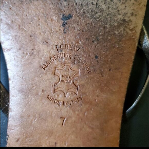 J.crew Leather Flip Flops - Picture 7 of 8